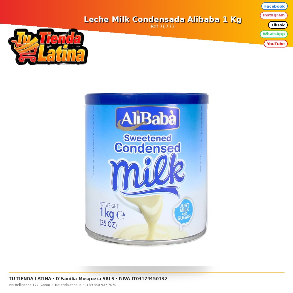 Alibaba Condensed Milk 1 Kg