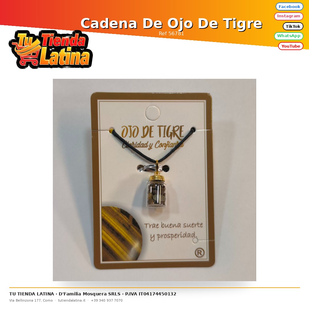 Tiger Eye Chain