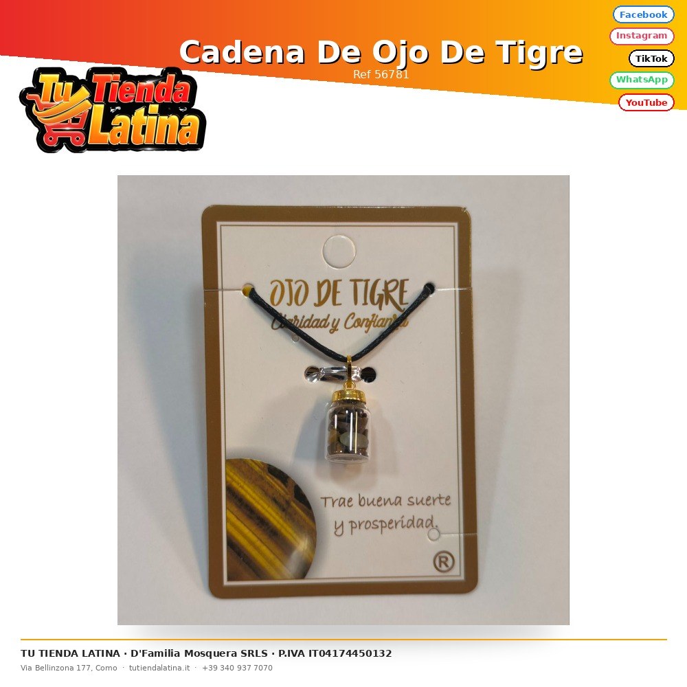 Tiger Eye Chain