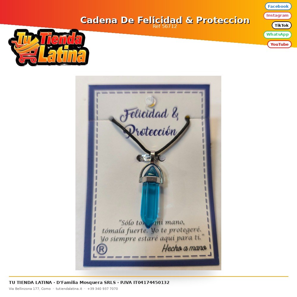 Catena di felicità e protezione