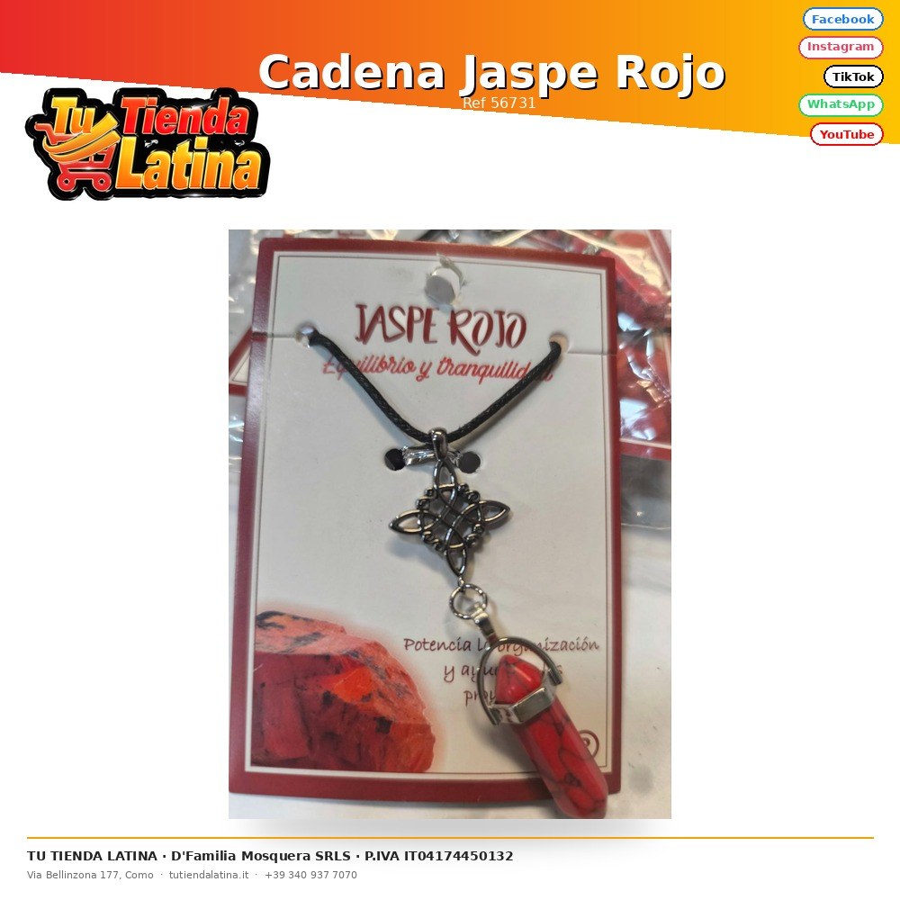 Red Jasper Chain