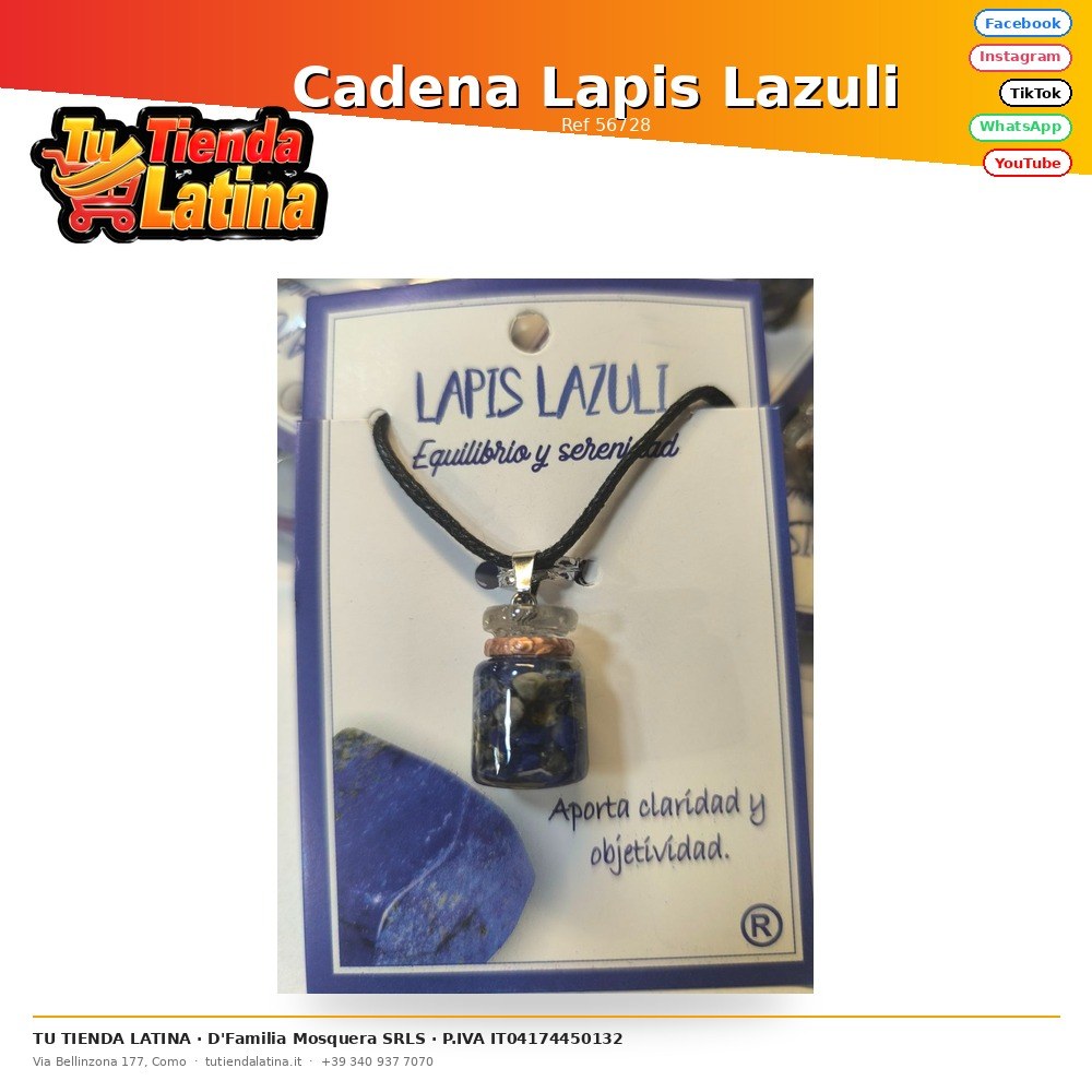 Catena di lapislazzuli