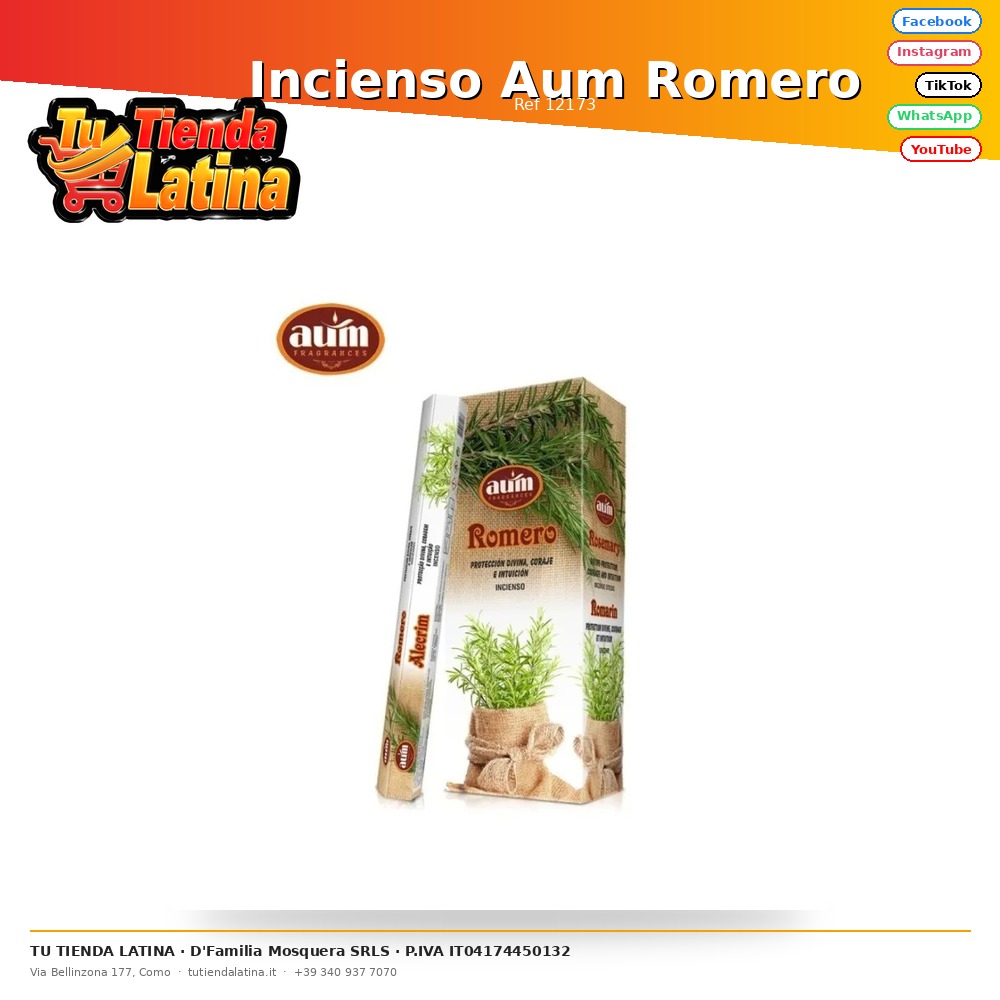 Incienso Aum Romero