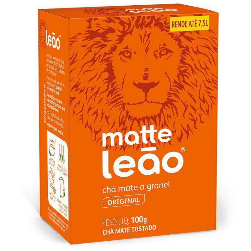 Matte Leao Cha Mate A Granel Original7.5 Litros 100g Cha Mate Tostado
