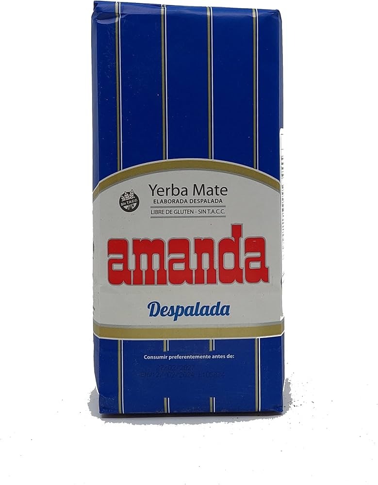 Yerba Mate Amanda Azul 500g