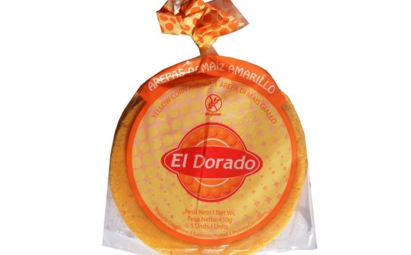 Arepas De Maíz Amarillo(5 Und) Congelado 450g 