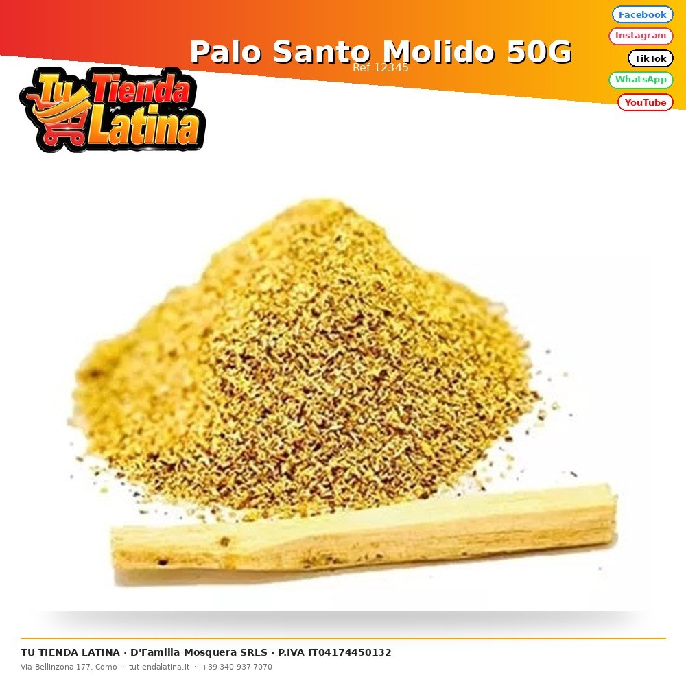 Palo Santo Molido 50G