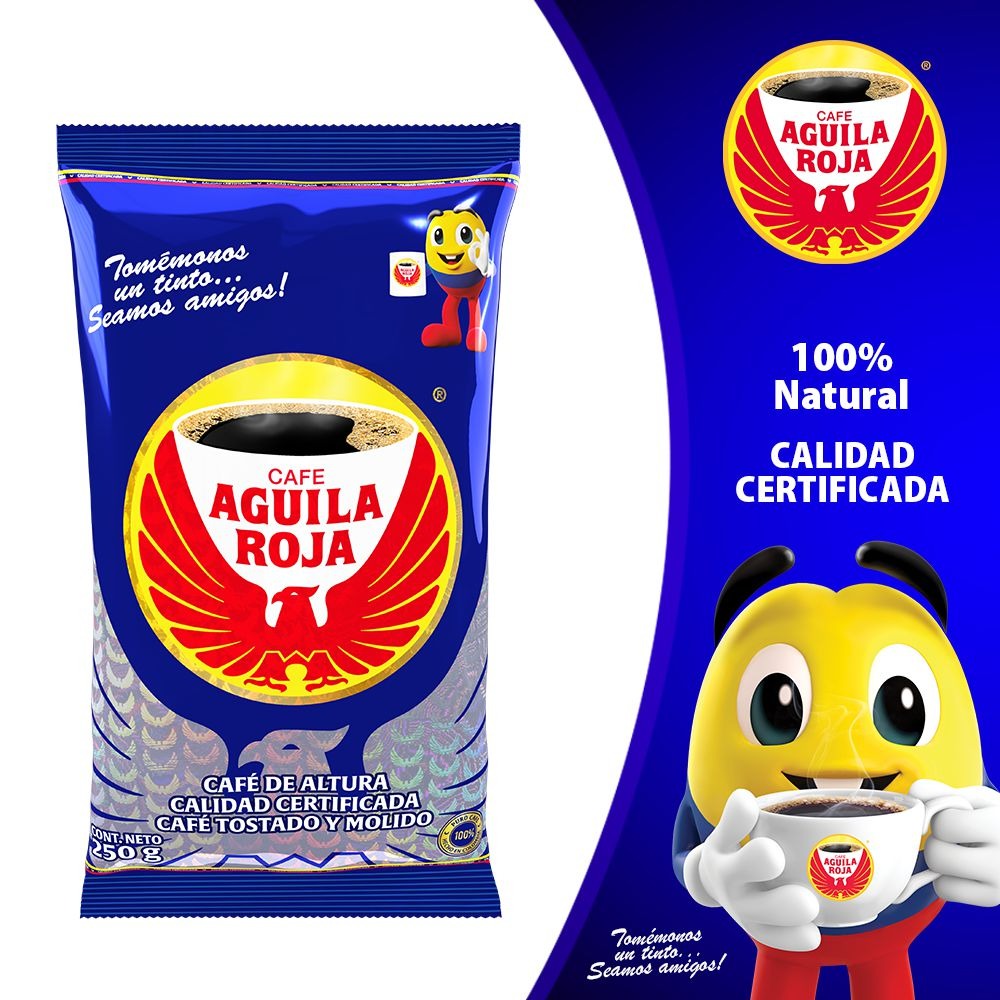 Cafe Molido Aguila Roja 250gr
