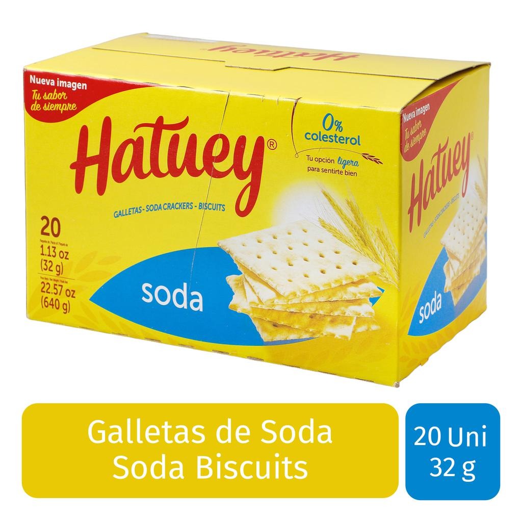 Galleta Hatuey Soda 32g