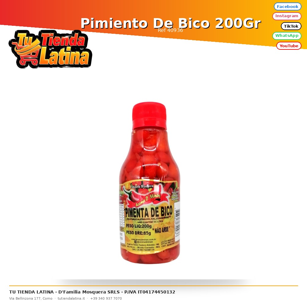 Bico Pepper 200Gr