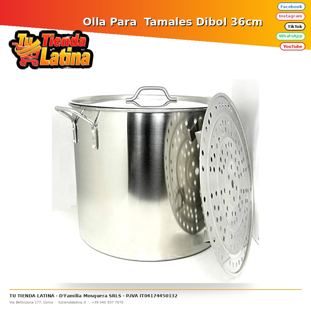 Tamale Pot Dibol 36cm