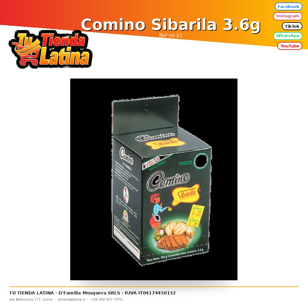 Cumino Sibarila 3,6g