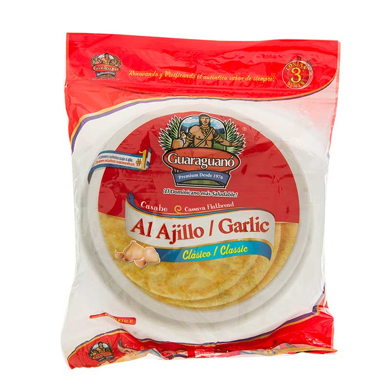 Casabe Al Ajillo Guanami 227gr (Republica Dominicana)