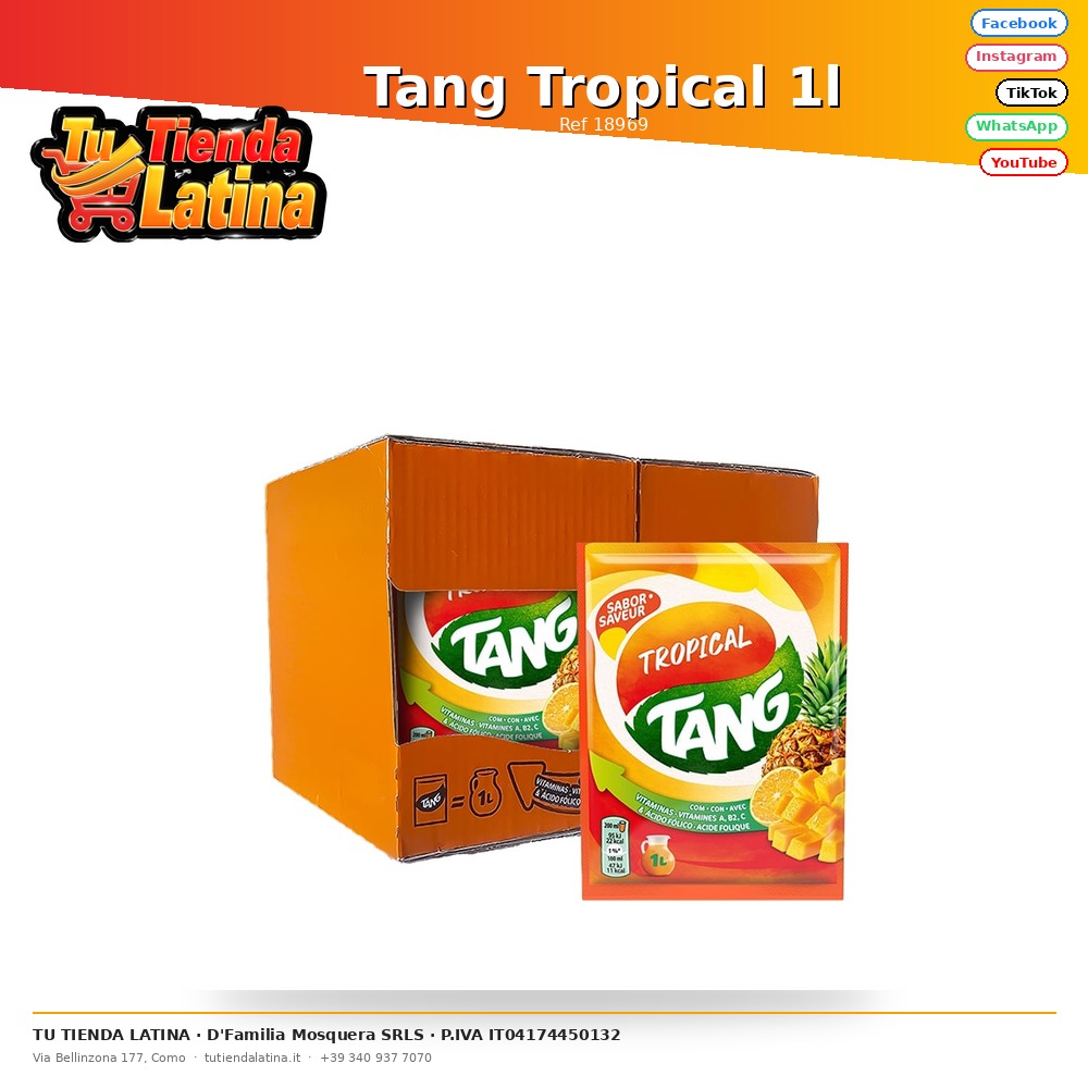Tang Tropical 1l