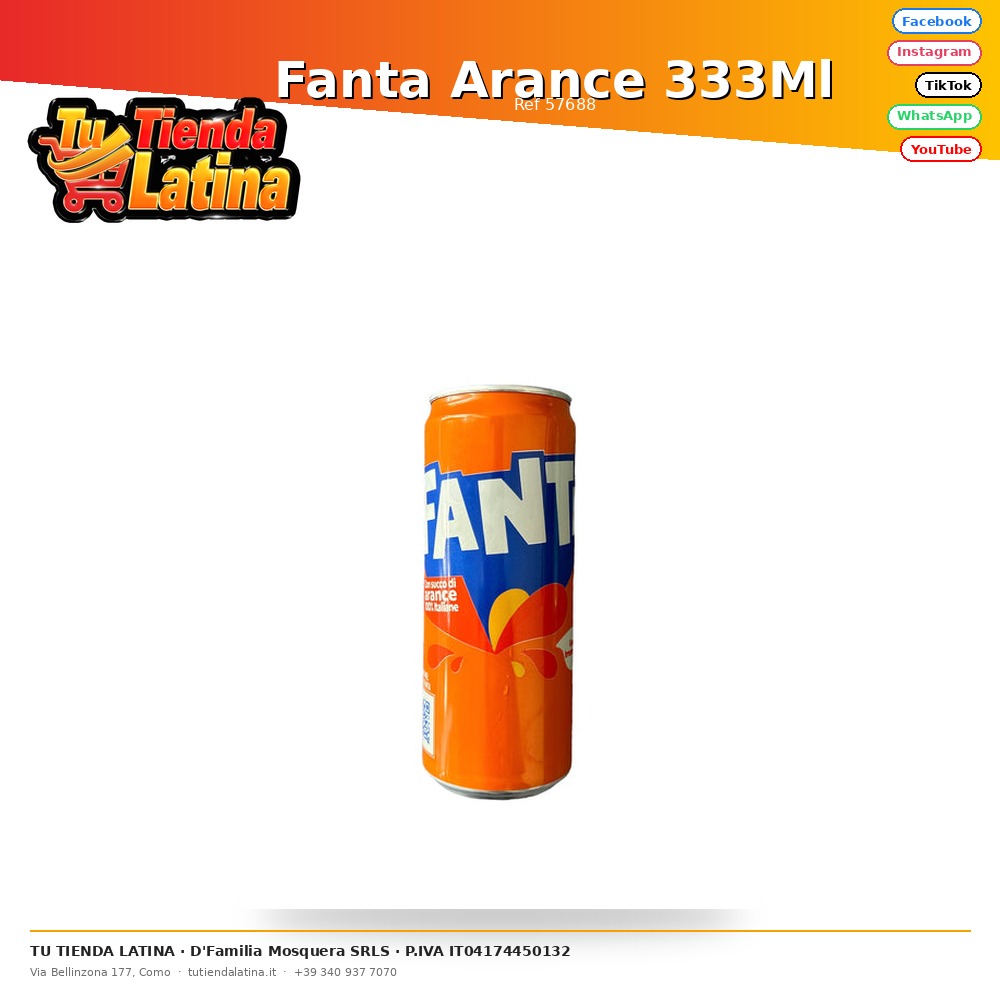 Fanta Arance 333Ml