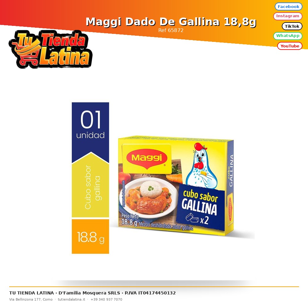 Maggi Chicken Dice 18.8g