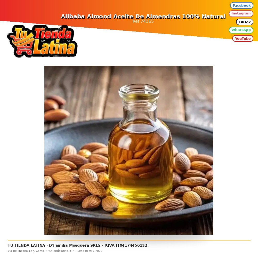 Alibaba Almond Aceite De Almendras 100% Natural
