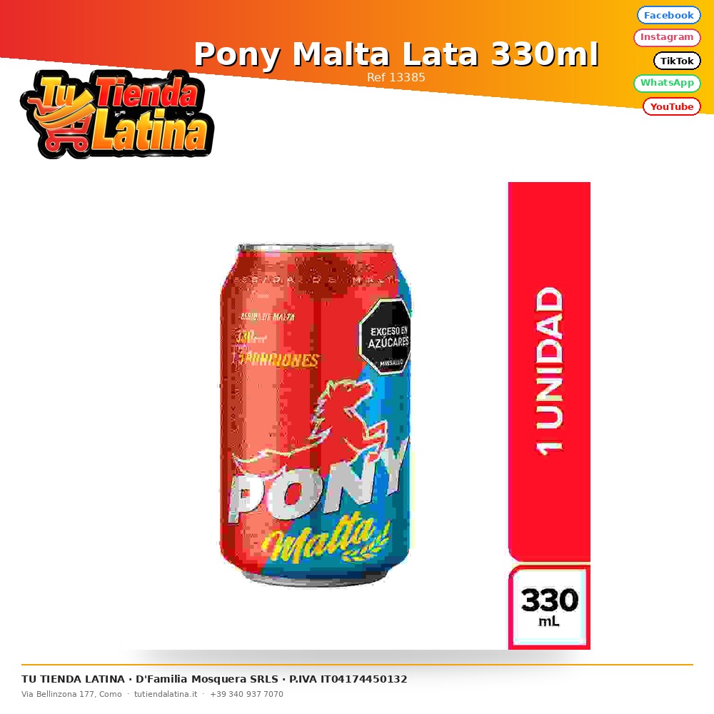 Pony Malta Lata 330ml