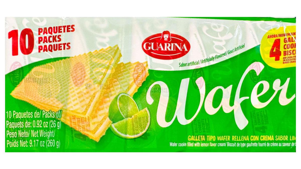 Guarina Wafer Wafer Gaufrette 21G