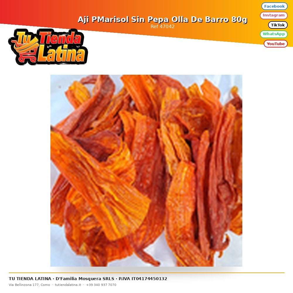 Aji PMarisol Seedless Clay Pot 80g