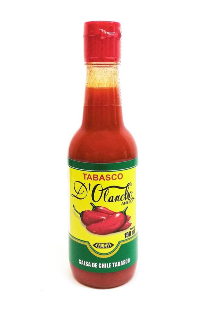 Chile D'Olancho Añejo  Tabasco El Mejor Sabor 124Ml