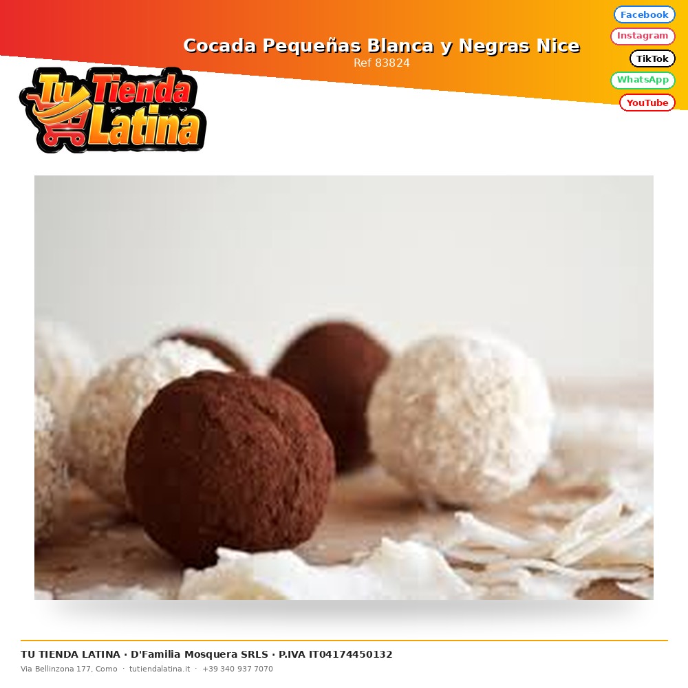 Cocada Pequeñas Blanca