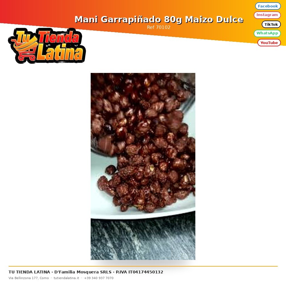 Caramelized Peanuts 80g Sweet Corn