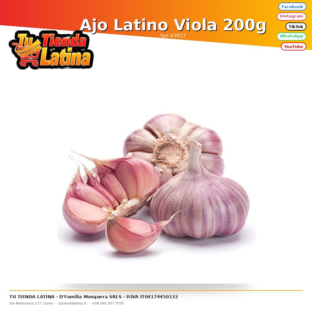 Viola Latin Garlic 200g