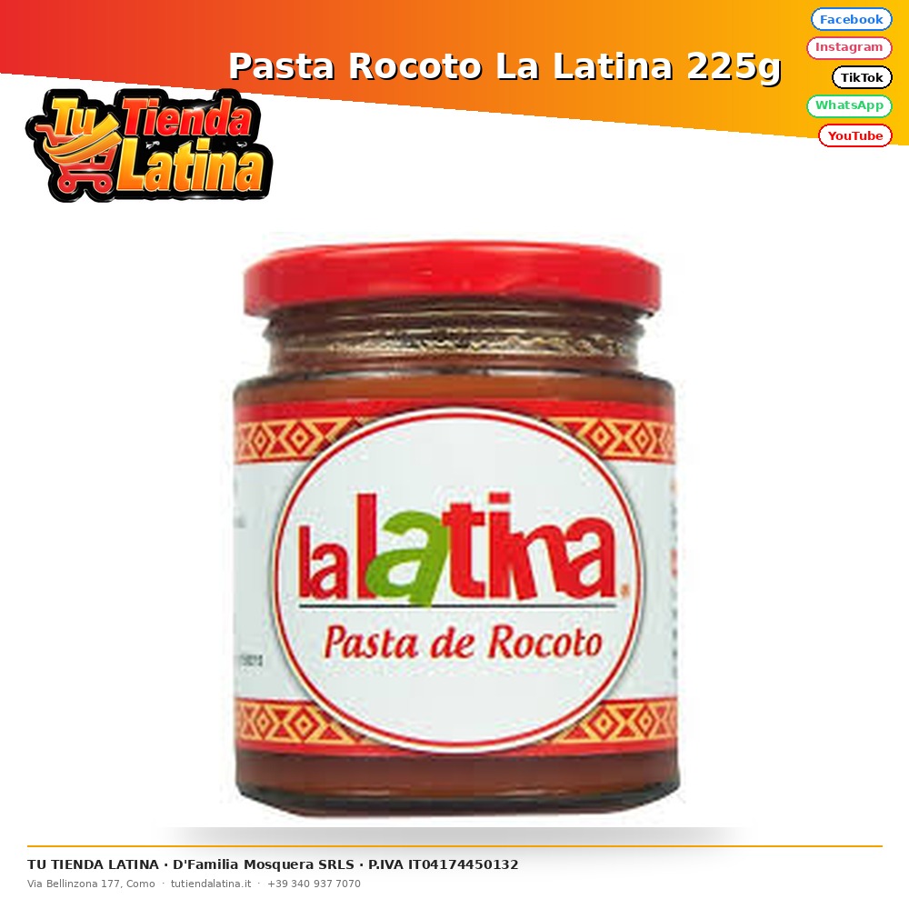 Pasta Rocoto La Latina 225g