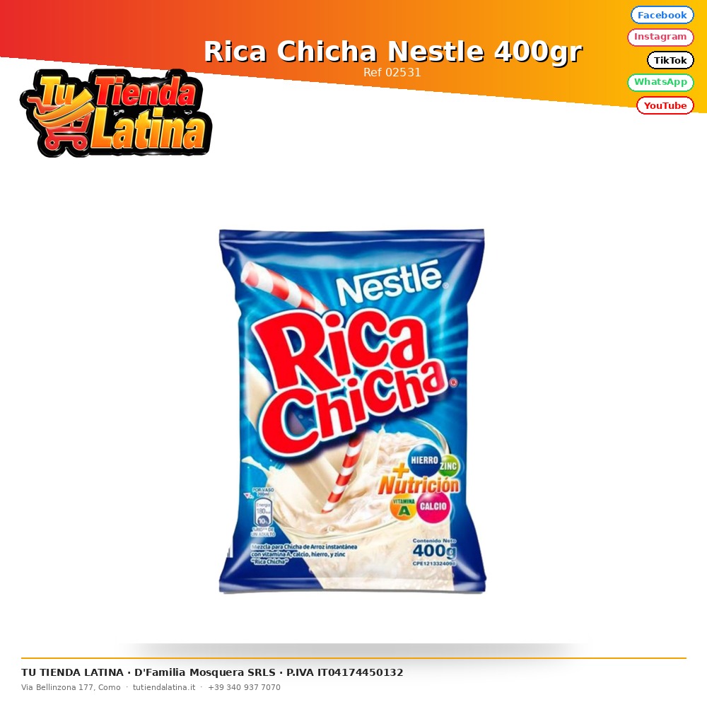 Rica Chicha Nestle 400gr