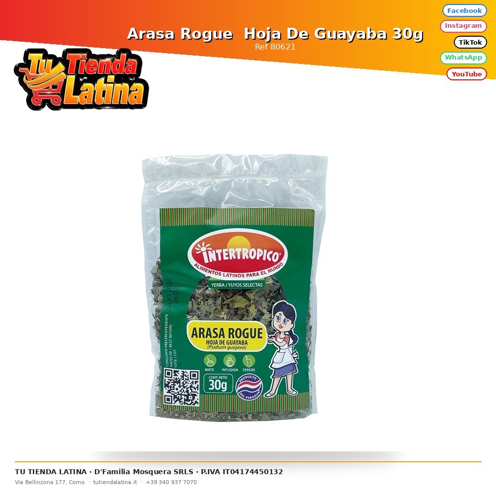 Arasa Rogue Guava Leaf 30g