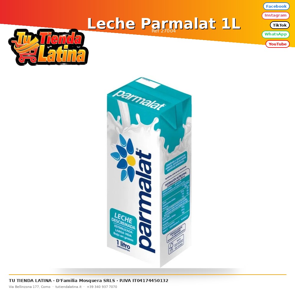 Latte Parmalat 1L