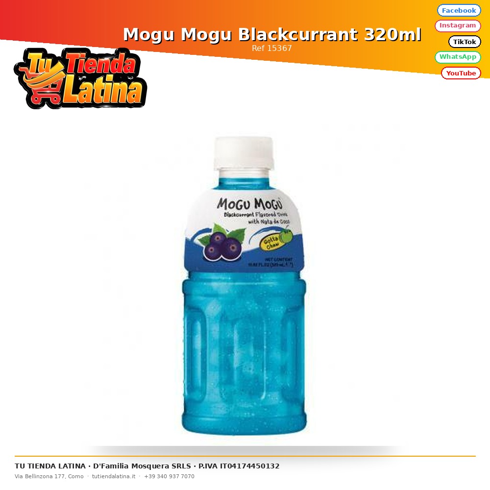 Mogu Mogu Blackcurrant 320ml