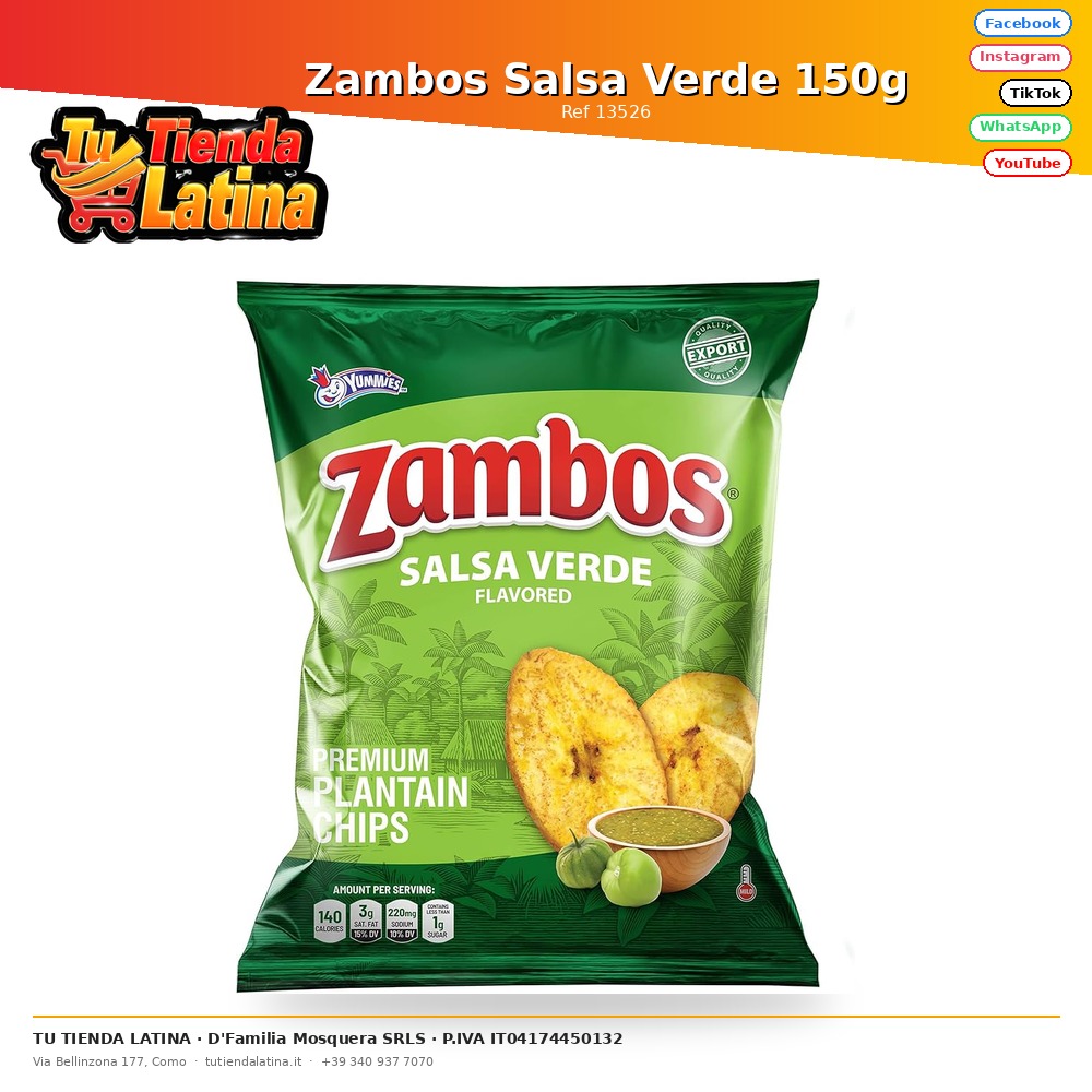 Zambos Green Sauce 150g
