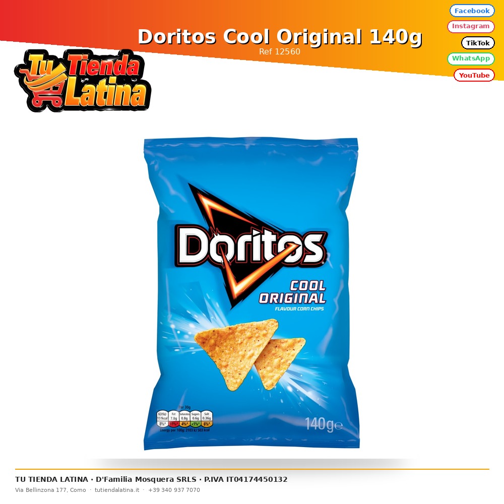 Doritos Fresco Originale 140g
