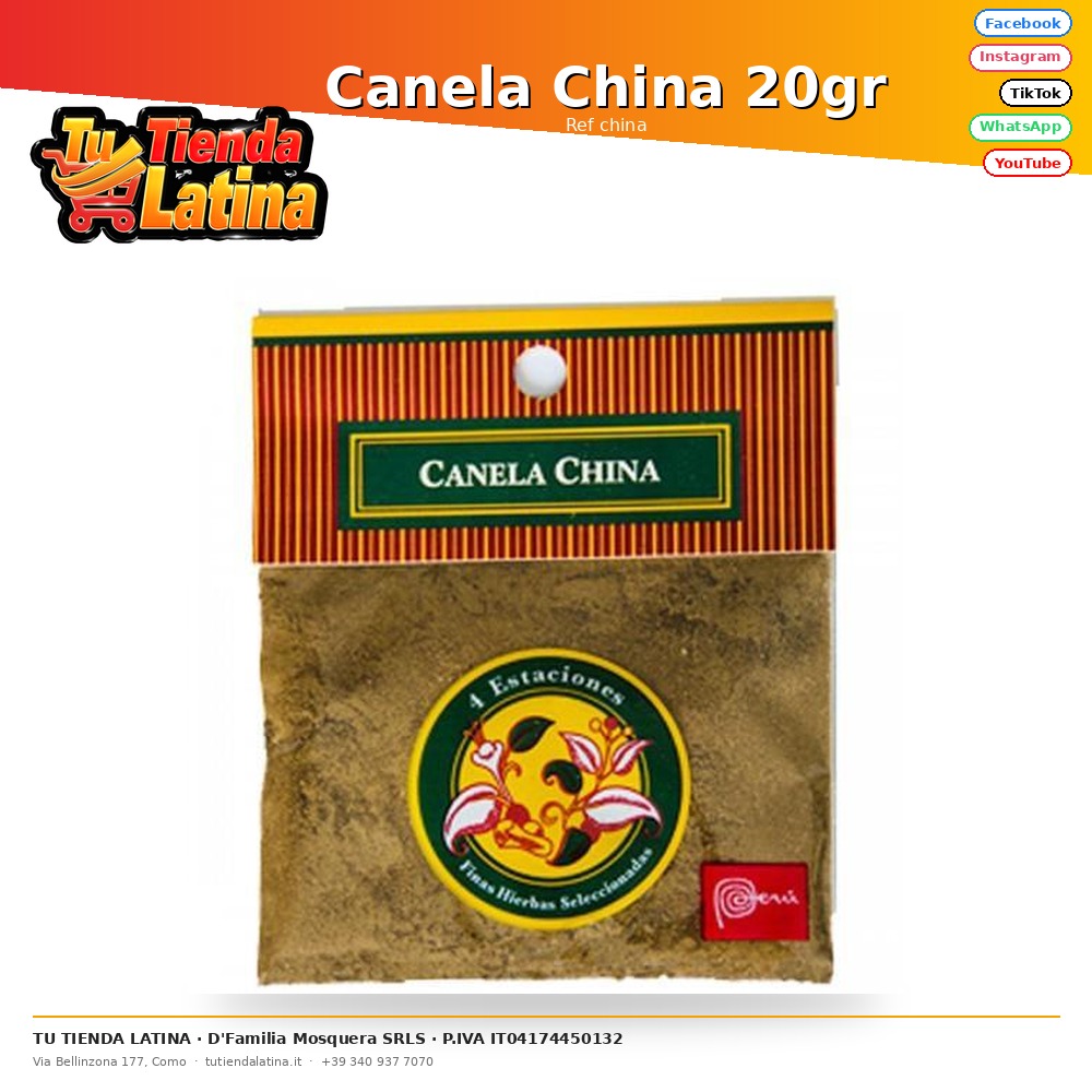 Chinese Cinnamon 20gr