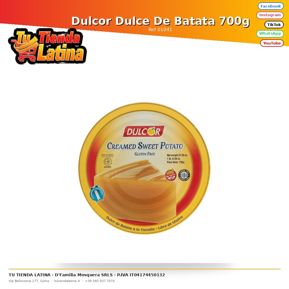 Patate Dolci Dolci Dulcor 700g