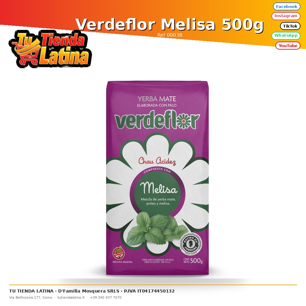 Verdeflor Melisa 500g