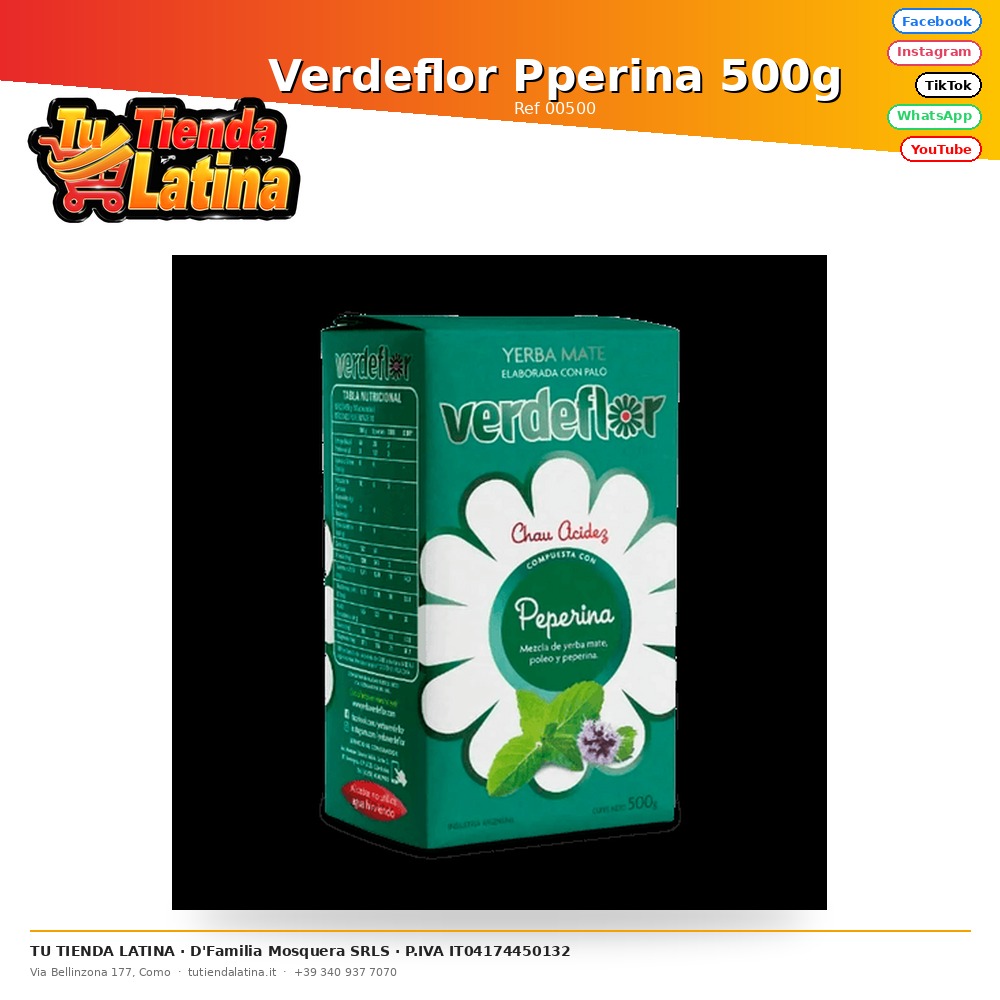 Verdeflor Pperina 500g