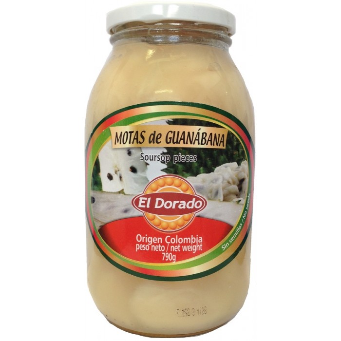 Motas De Guanabana En Almibar