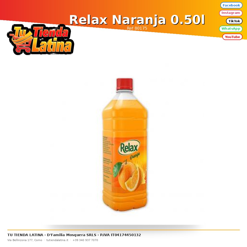 Relax Naranja 0.50l