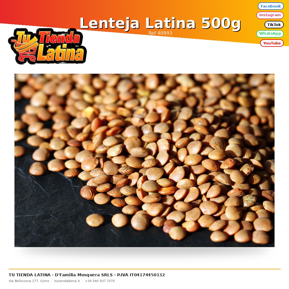 Latin Lentil 500g