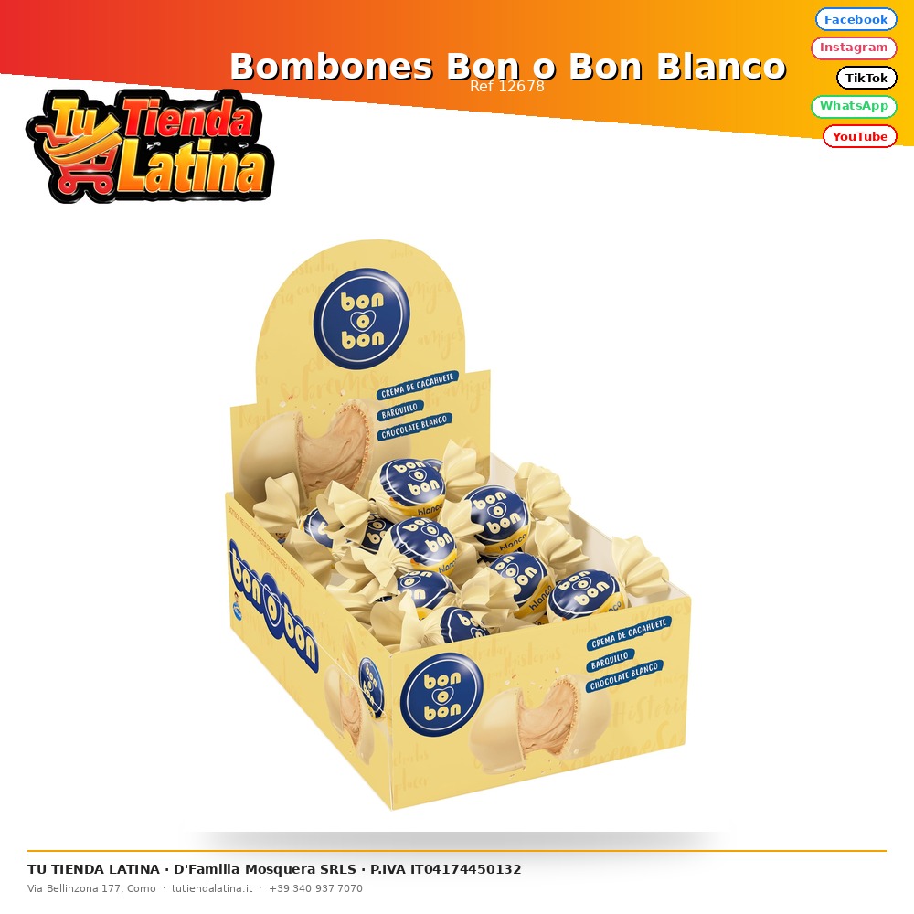 Bombones Bon o Bon Blanco
