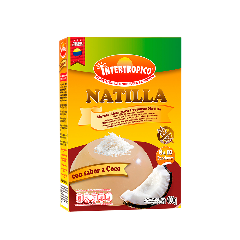 Natilla De Coco 400g Intertropico