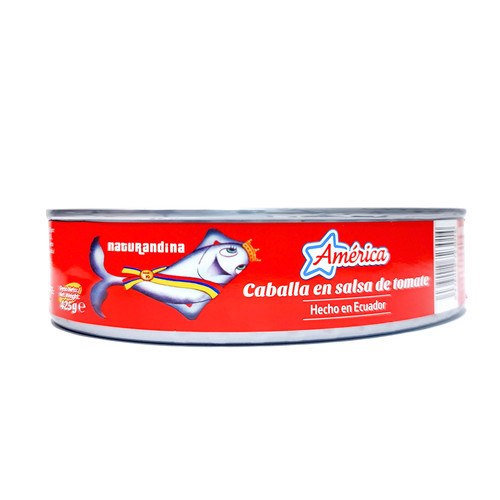 America Caballa en Salsa de Tomate 425g