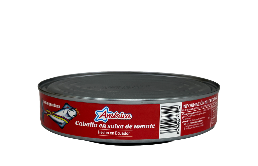 America Caballa en Salsa de Tomate 425g