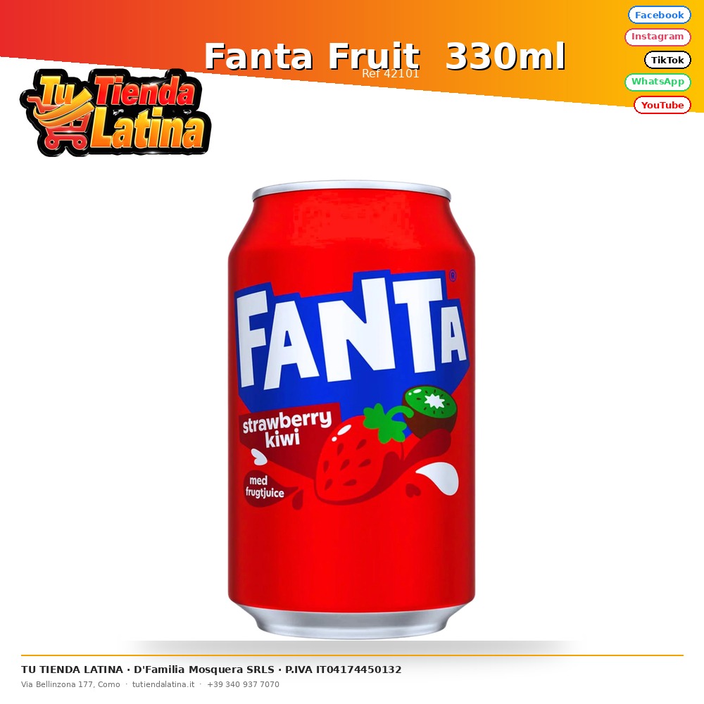 Fanta Fruit 330ml