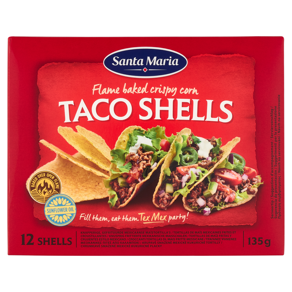 Taco Shells Santa Maria 135g