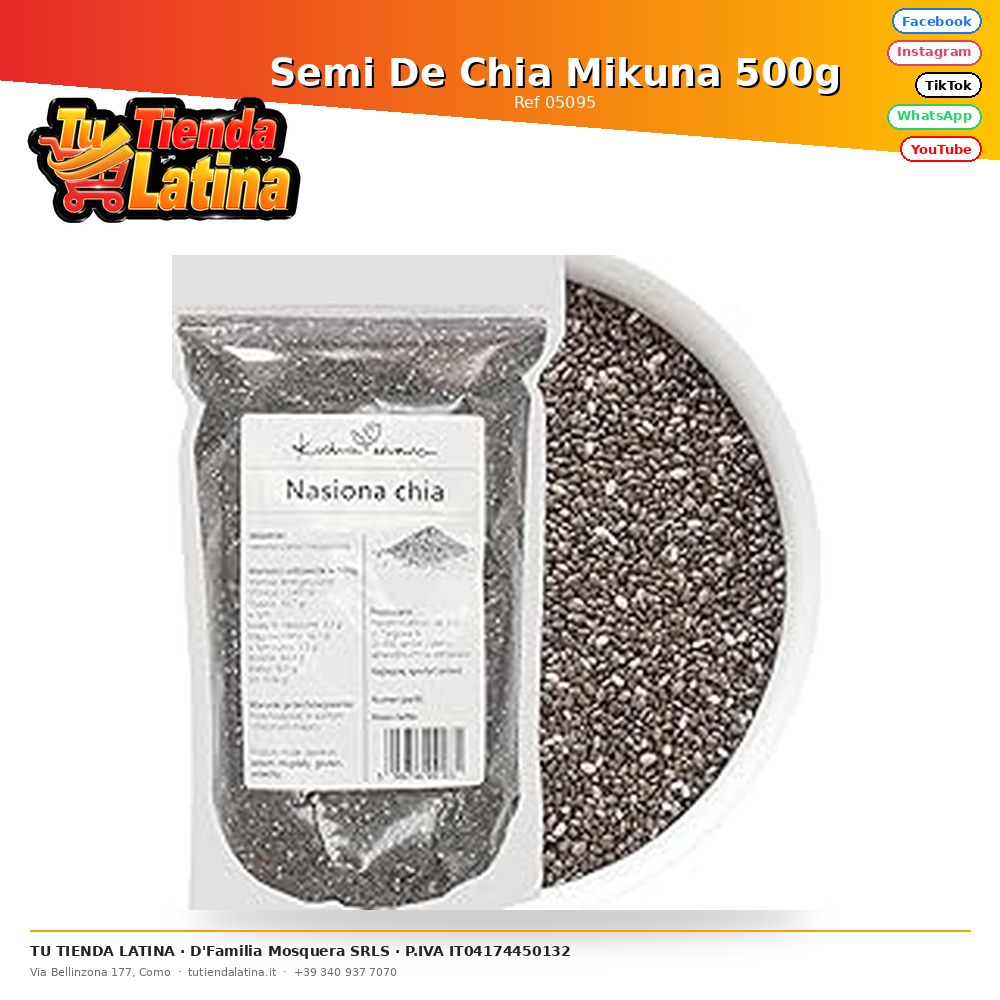 Semi Chia Mikuna 500g
