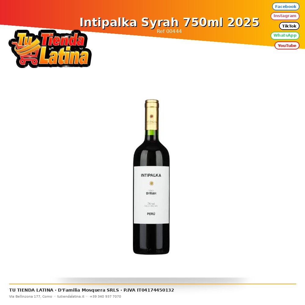 Intipalka Syrah 750ml 2025